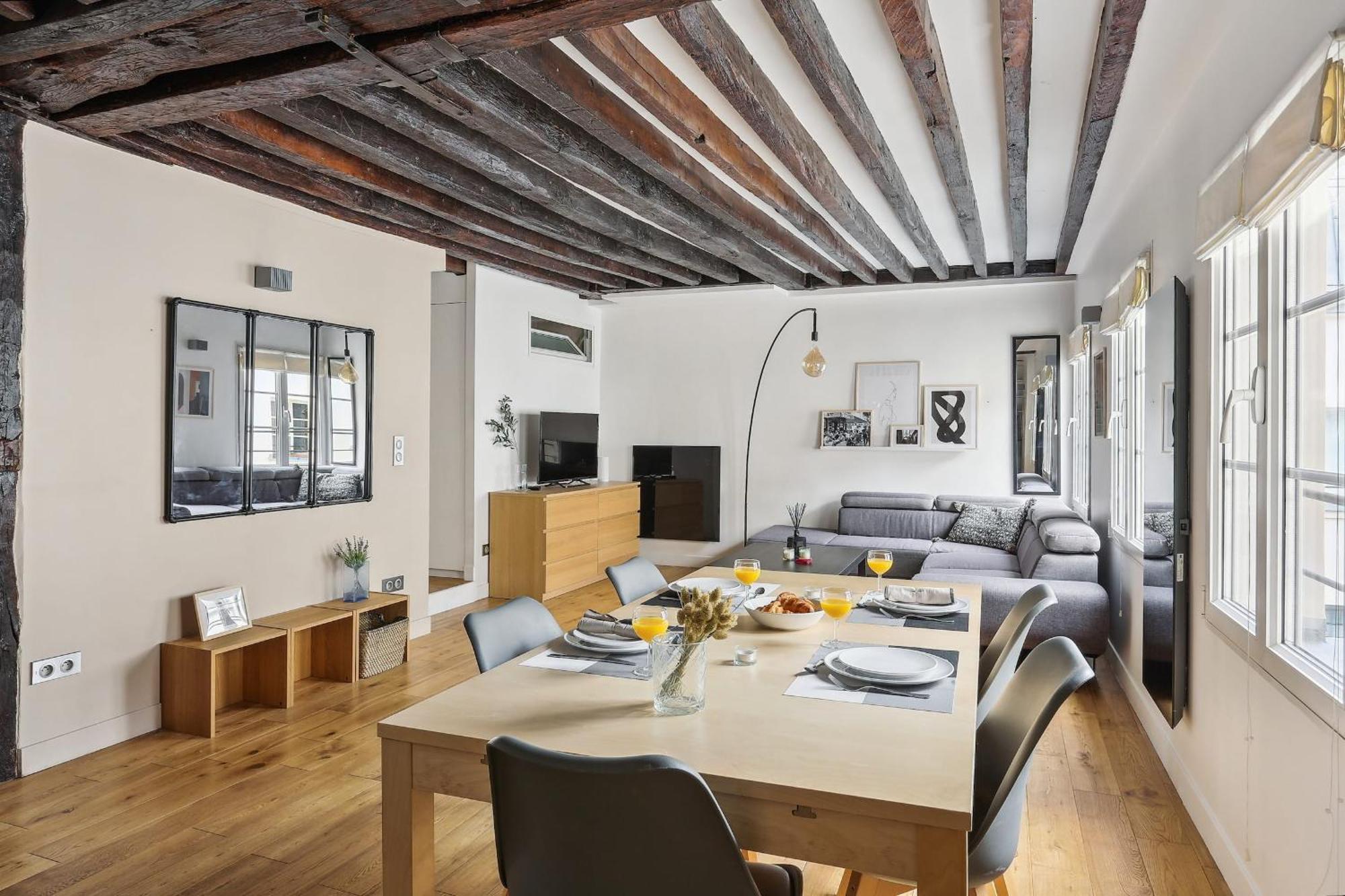 Les Halles & Le Marais - 2Br - Cityapartmentstay Paris Ngoại thất bức ảnh